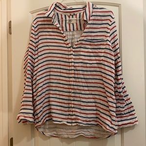 Linen button up shirt